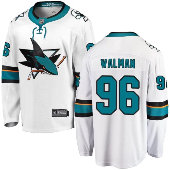 Fanatics Branded Jake Walman San Jose Sharks Breakaway Away Jersey - White